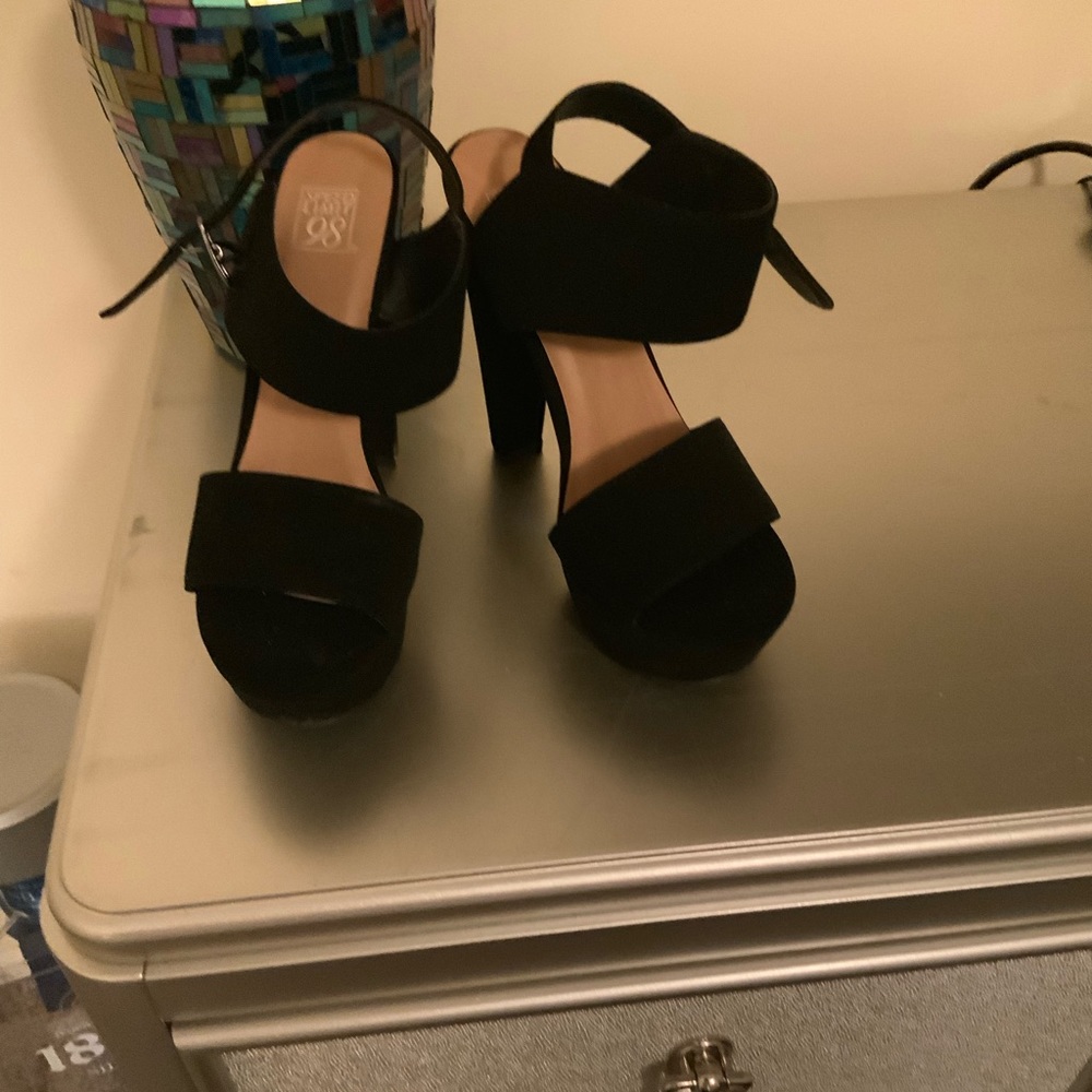 Open toe Heels